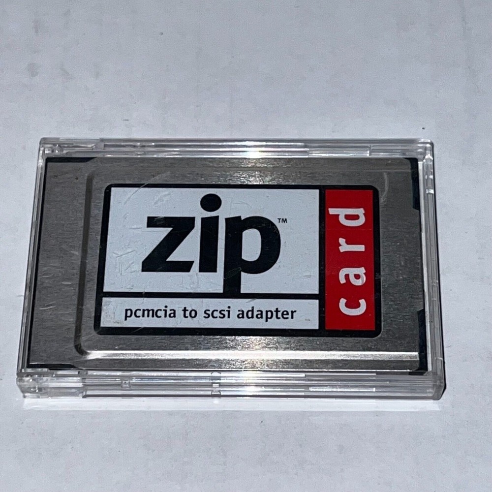 Iomega Zip Card PCMIA Slot Type II to SCSI Adapter Only - NO CABLE